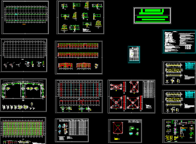 乐陵仓库钢结构施工图片