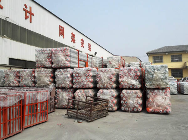 乐陵网架成品待发